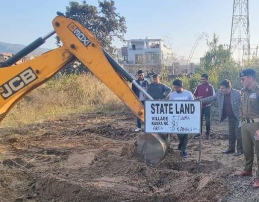 Over 326 Kanal land retrieved by District Administration Jammu