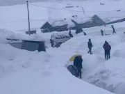 Fresh snowfall in Kashmir, surface and air traffic hit