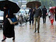Amid rains, MeT predicts more precipitation, thunderstorms in J&K