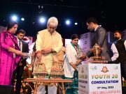 Lt Governor addresses Y20 Consultation at Kashmir University