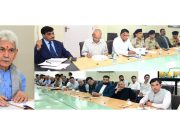 Lt Governor Chairs High Level Meeting to review Muharram arrangements with eminent representatives of Shia Community, Officials of Civil and Police Administration