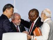 Modi, Xi seen having brief exchanges in Johannesburg