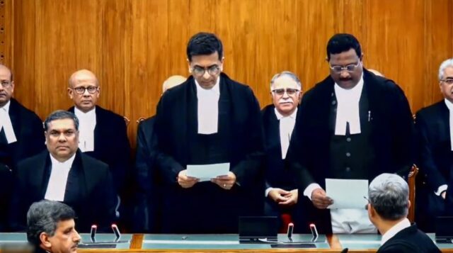 Justice PB Varale sworn-in as SC judge, apex court gets full strength