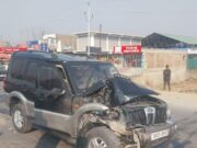 Narrow escape for PDP chief Mehbooba Mufti as her car meets with accident in J&K’s Anantnag
